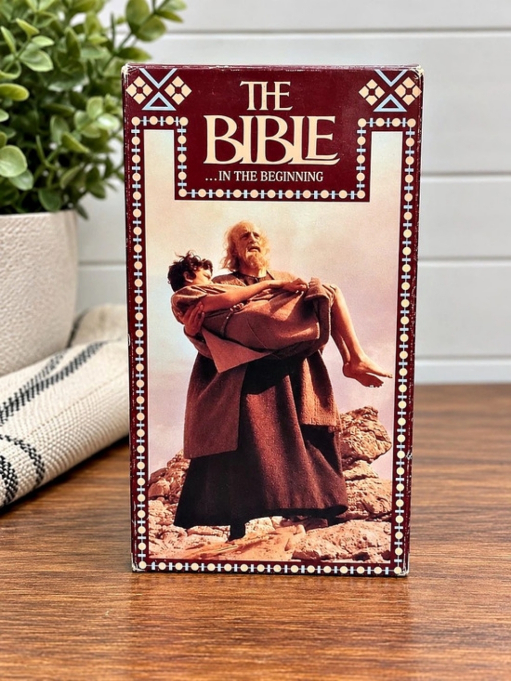 The Bible In the Beginning VHS Tape Biblical Epic Classic Vintage Movie